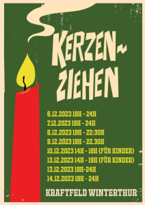 Kerzenziehen mit Dj, The Uncomfortable Silence