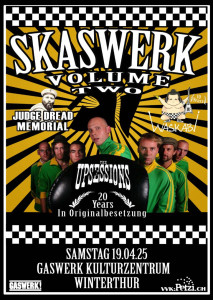 Skaswerk Vol. 2: The Upsessions (NL) // The Judge Dread Memorial (NL) // Waskabi (CH)