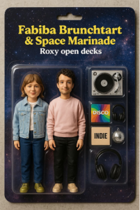 Roxy Friday Open Decks { Fabiba Brunchtart & Space Marinade }