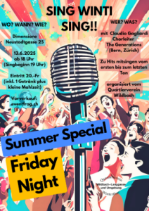 Sing Winti Sing!! Summer Special!