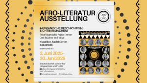 African Voices – Afro-Literatur Ausstellung