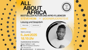 African Voices: All about Africa - Lesung und Gespräch mit Stève Hiobi