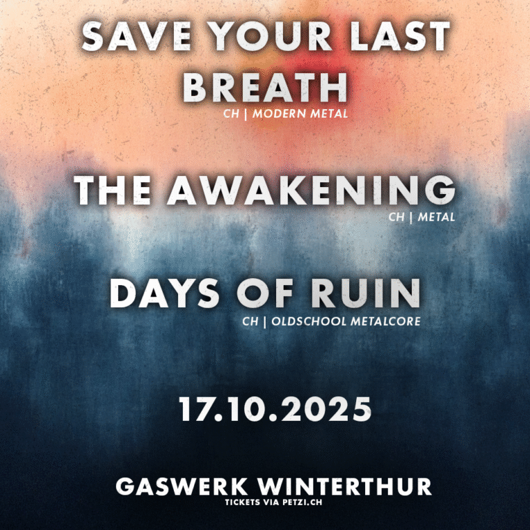 The Awakening // Save Your Last Breath // Days of Ruin
