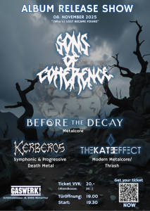 Sons of Coherence (CH) // Kerberos (CH) // The Kate Effect (CH) // Before The Decay (CH) Sons of Coherence (CH) // Kerberos (CH) // The Kate Effect (CH) // Before The Decay (CH)