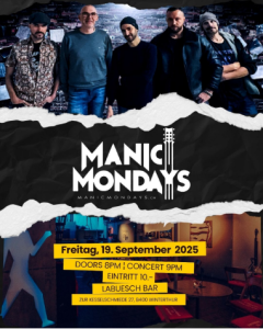 Konzert Manic Mondays
