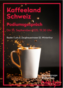 Kaffeeland Schweiz: Podiumsgespräch