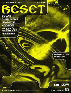 Reset Vol. 22, Cylas, Chiri Moya, Leaneye, Yooroo, Molekül b2b Fayyaz, Leinholz