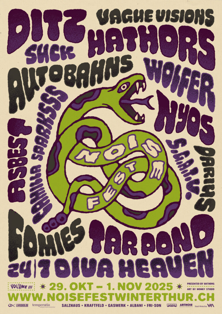 Noise Fest Vol III: Suck (DE) // Autobahns (Ch/de) // Darius (CH) // Vague Visions (CH)