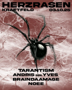 Herzrasen, Braindaamage, Noée, Andris b2b Yves, Tarantism
