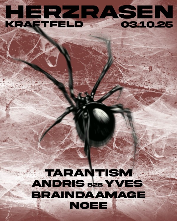 Herzrasen, Braindaamage, Noée, Andris b2b Yves, Tarantism