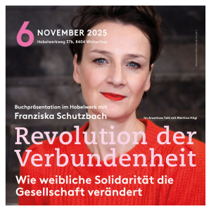 Buchpräsentation mit Franziska Schutzbach.
