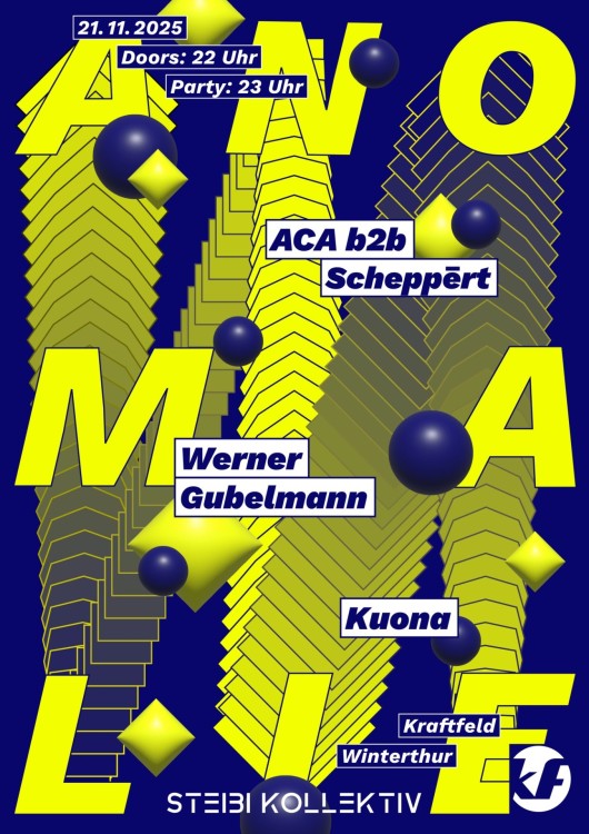 Anomalie, Aca b2b Scheppērt, Werner Gubelmann, Kuona