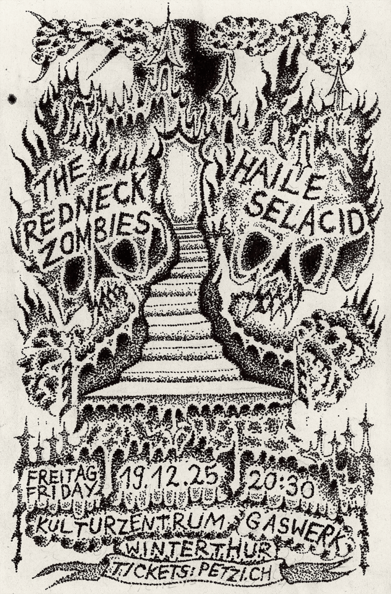 The Redneck Zombies (CH) // Haile Selacid (CH) The Redneck Zombies (CH) // Haile Selacid (CH)