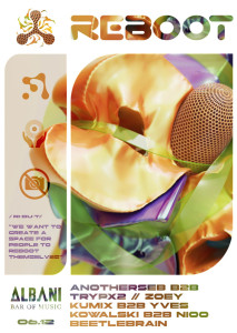Reboot: Anotherseb, Trypx2, beetlebrain, Kumix, Yves, Nioo, Kowalski, Zoey