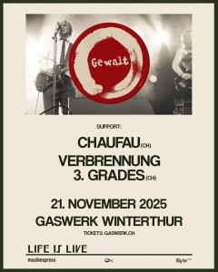 Gewalt (DE) // Chaufau (CH) // Verbrennung 3. Grades (CH)