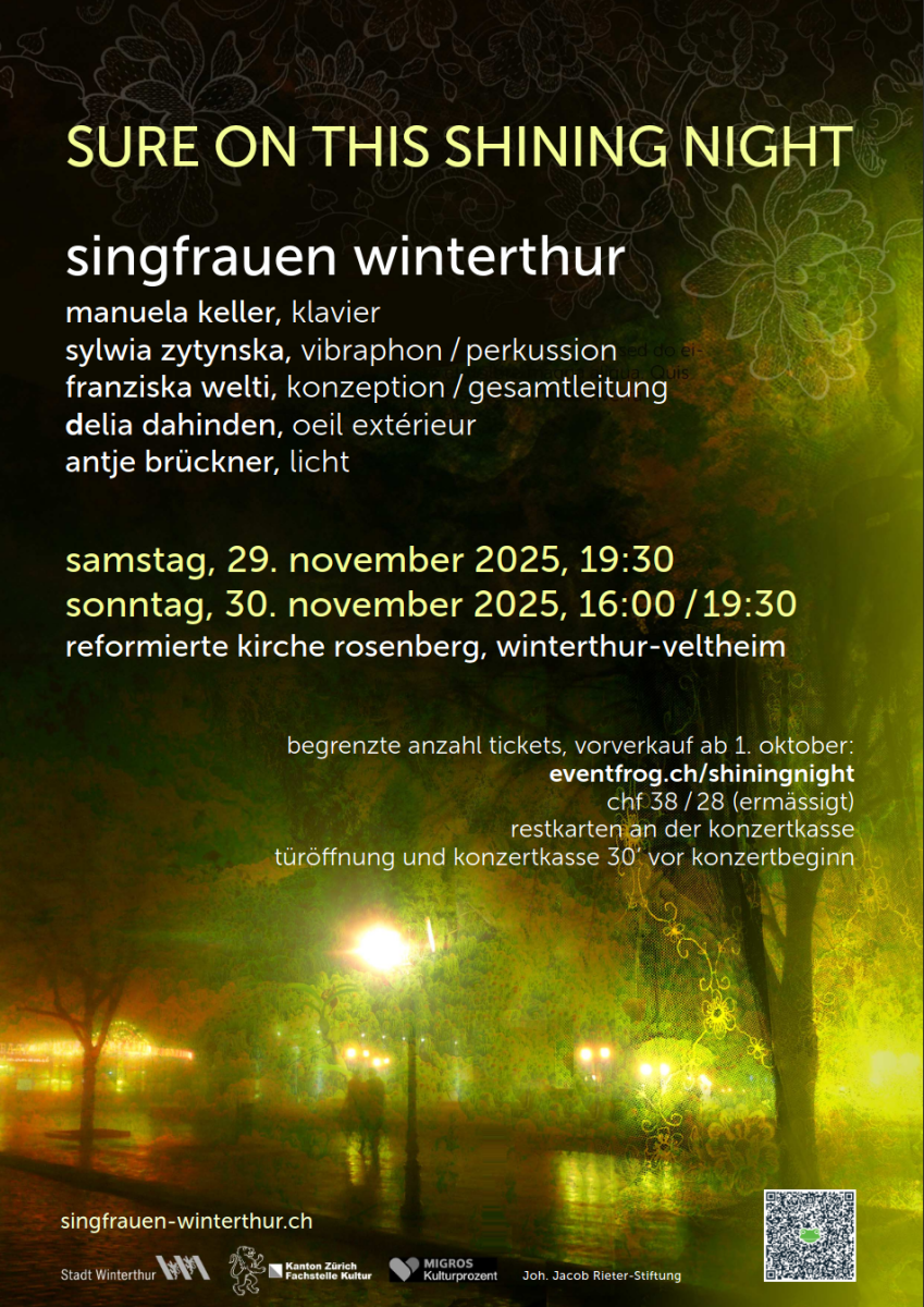 SURE ON THIS SHINING NIGHT