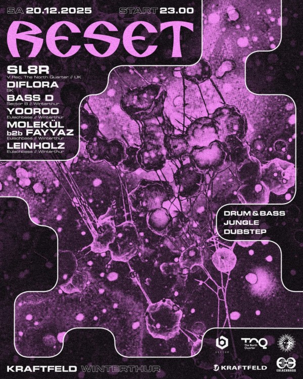 Reset Vol. 24, Sl8r, Diflora, Bass D, Yooroo, Fayyaz b2b Molekül, Leinholz Reset Vol. 24, Sl8r, Diflora, Bass D, Yooroo, Fayyaz b2b Molekül, Leinholz