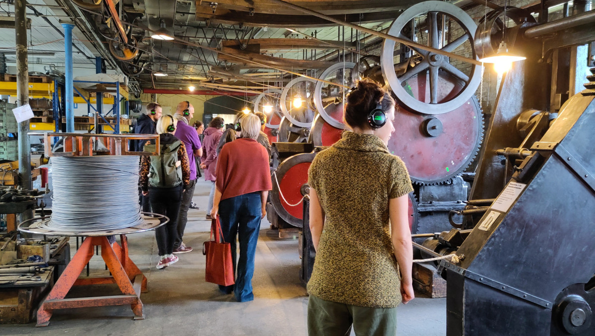 Archimedes träumt – Ein Audiowalk durch die Nagelfabrik Winterthur