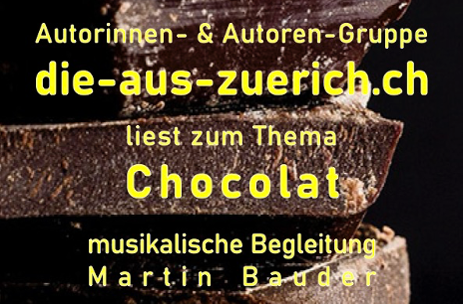 Lesung Kurzgeschichten zum Thema «Chocolat» Lesung Kurzgeschichten zum Thema «Chocolat»