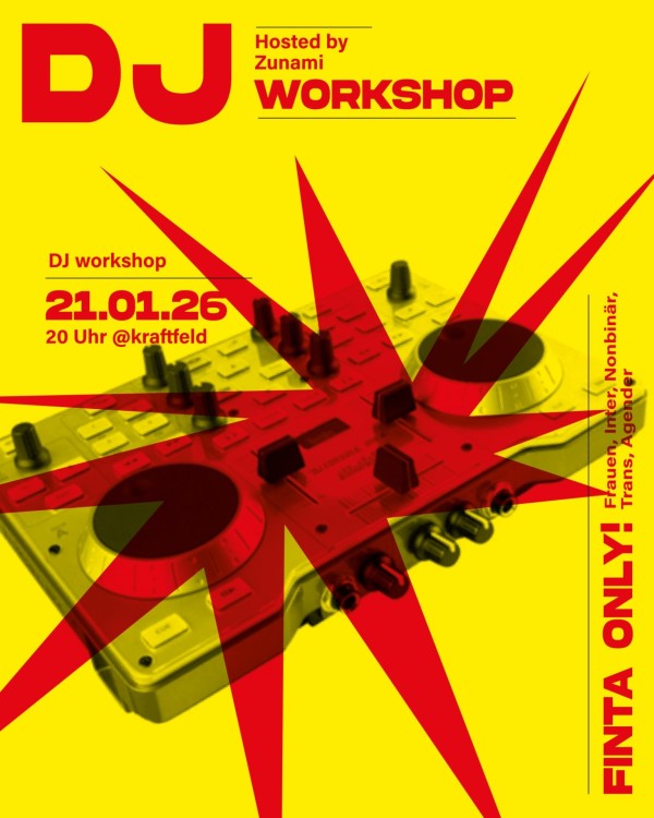 FINTA-DJ-Workshop, Hosted by Zunami FINTA-DJ-Workshop, Hosted by Zunami
