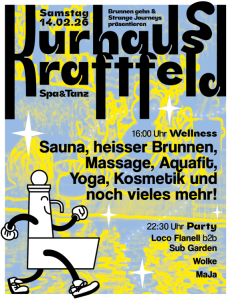 Kurhaus Kraftfeld, Loco Flanell b2b Sub Garden, Wolke, MaJa