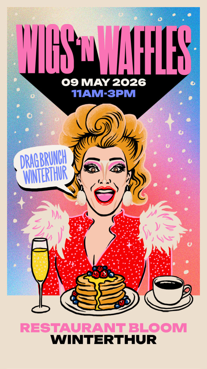 Wigs 'n Waffles - der Drag Brunch in Winterthur! Wigs 'n Waffles - der Drag Brunch in Winterthur!