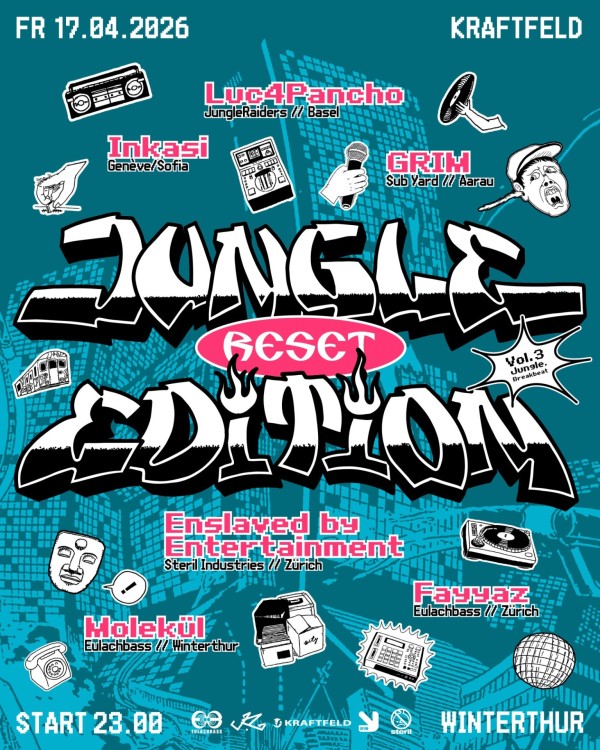 Reset Vol. 27: Jungle Edition, Luc4Pancho, Inkasi, Grim, Enslaved by Entertainment, Fayyaz, Molekül