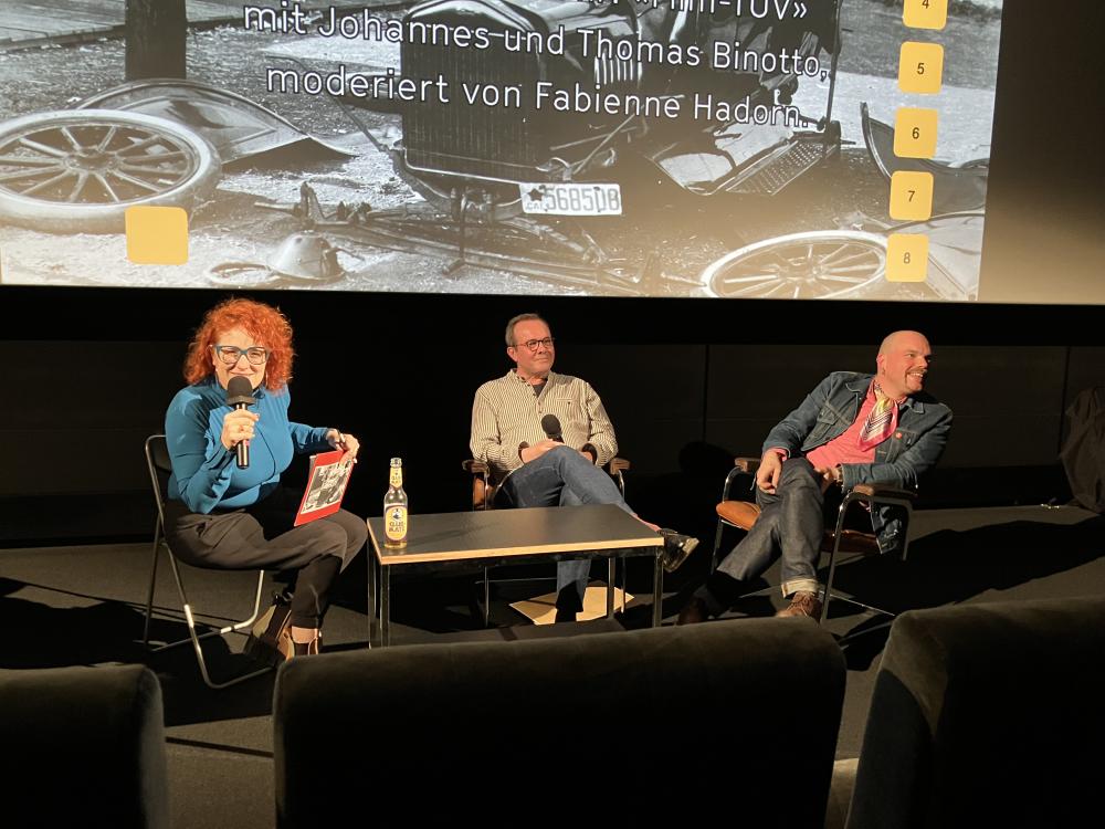 Film-TÜV / Filmanalyse mit Thomas Binotto, Johannes Binotto, Fabienne Hadorn Film-TÜV / Filmanalyse mit Thomas Binotto, Johannes Binotto, Fabienne Hadorn